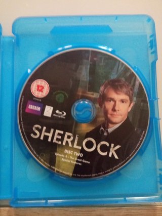 Sherlock Temporadas 1 + 2 (4 BluRays)