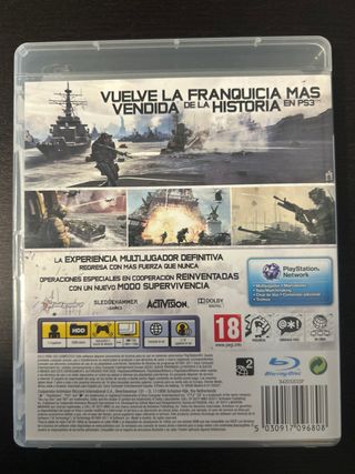 2 juegos Call of Duty PS3 + otro de regalo
