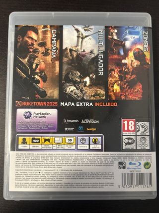 2 juegos Call of Duty PS3 + otro de regalo