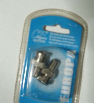 2 BNC Macho Enchufe a Jack RCA Hembra