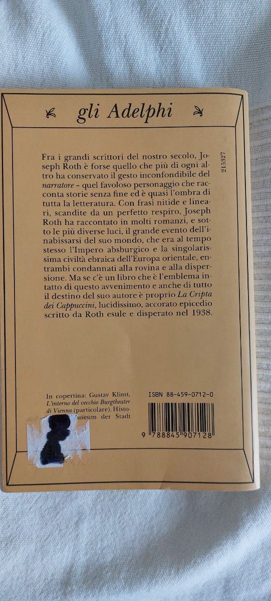 La cripta dei cappuccini - Joseph Roth