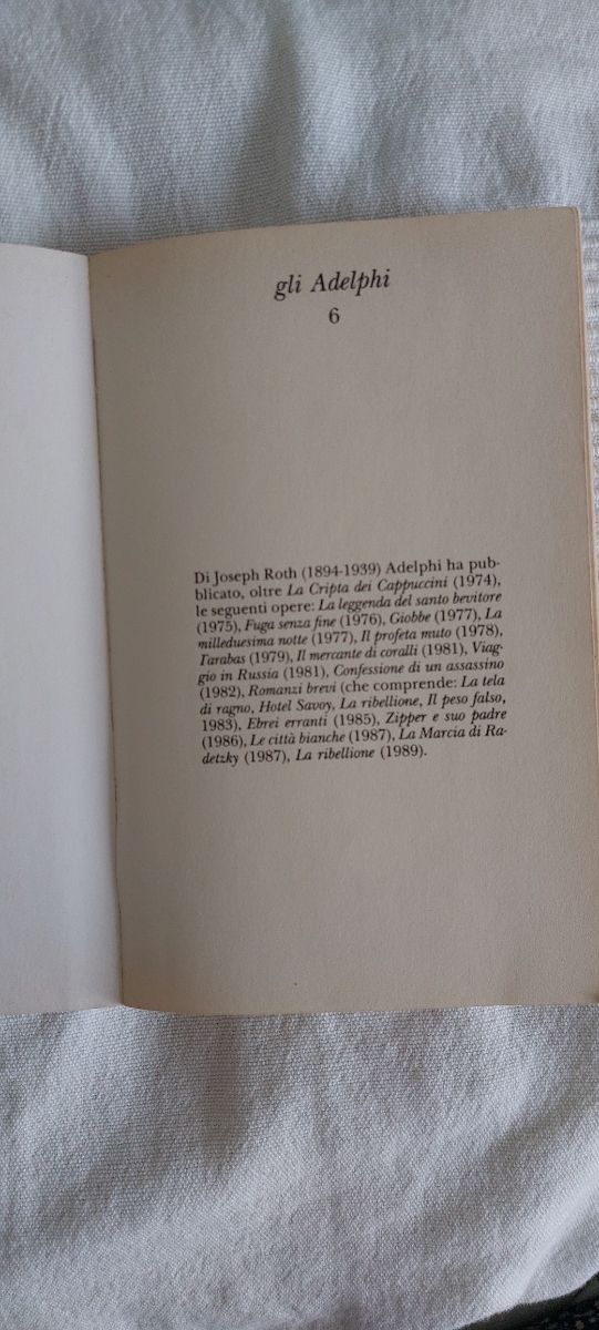 La cripta dei cappuccini - Joseph Roth
