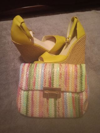 Sandalia primaddona+bolso