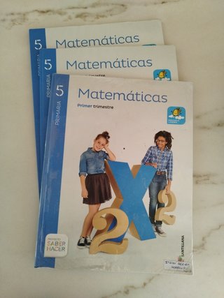 Libros matemáticas quinto primaria