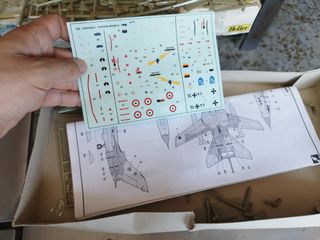 Maqueta avión tornados ids 1-72