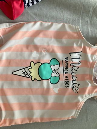 Set 2 bañadores bebé niña