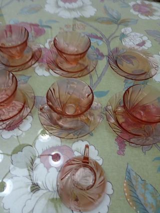 Juego desayuno vintage