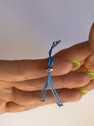 Pulsera con luna de plata