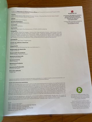 libro Educación en Valores Cívicos y Éticos