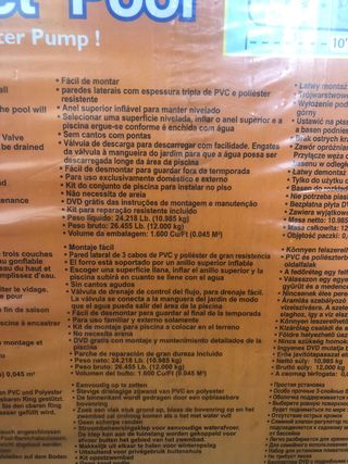 Piscina nueva a estrenar