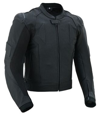 CHAQUETA PIEL MOTO