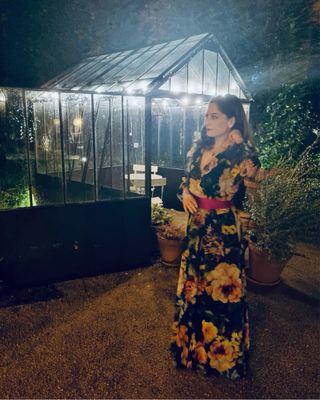 Vestido de fiesta MANGO. Talla U