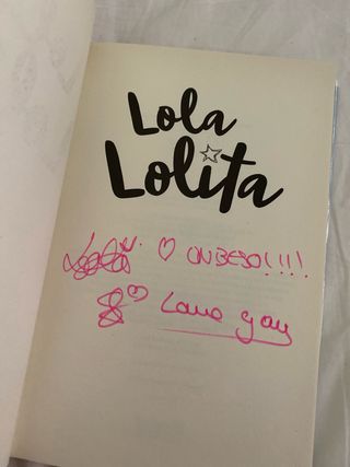libro lola lolita