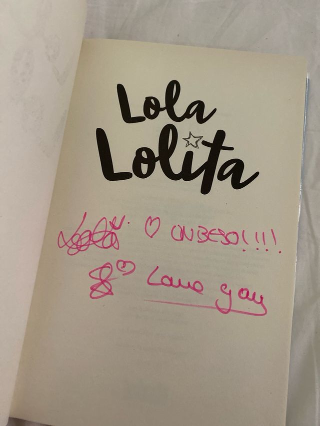libro lola lolita
