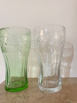 Coppia bicchieri Coca Cola nuovi