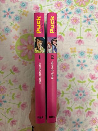 PRIMER Y SEGUNDO LIBRO DE LA SAGA PUCK