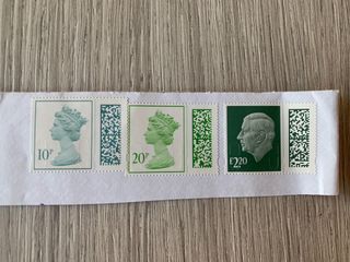 Francobolli Re Carlo