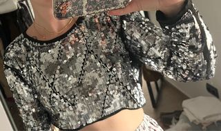 Crop top de zara 