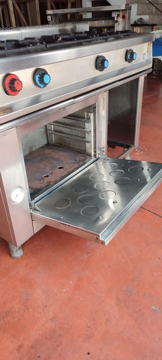 COCINA INDUSTRIAL IMEGAS 3 FUEGOS/HORNO