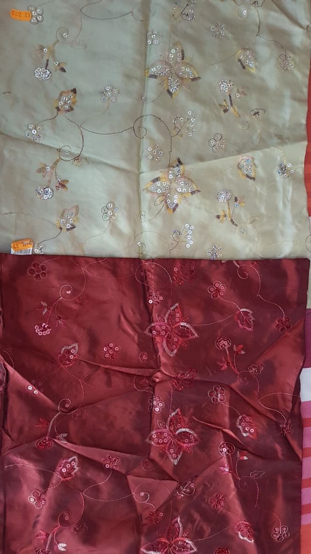 2Funda cojines Nuevas Raso y lentejuela