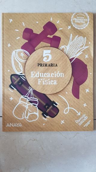 Libro 5°primaria Educación Física, Anaya
