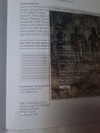 Religión Católica, 3⁰ESO, Edebé