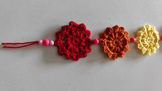 Guirnalda 7 chakras a crochet