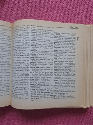 Diccionario  catalán castellano