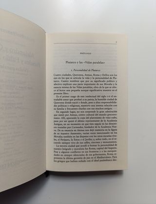 Alejandro y César. Fabio Máximo y Pericles.