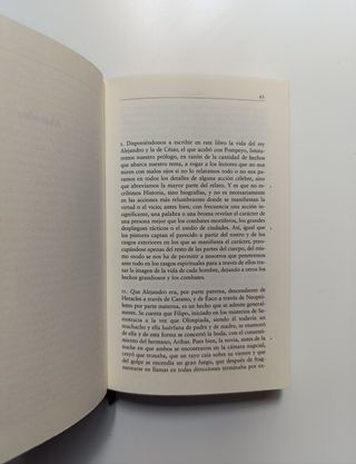 Alejandro y César. Fabio Máximo y Pericles.