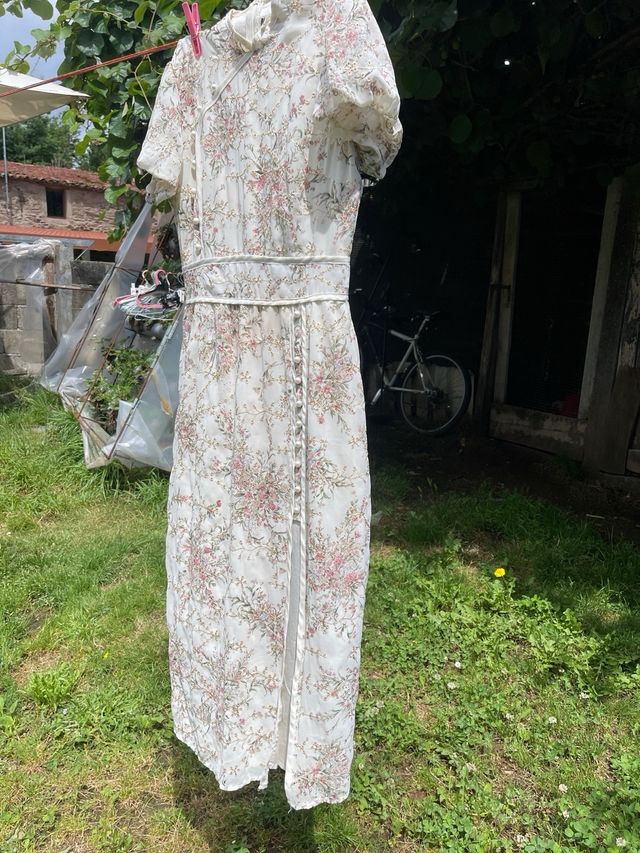 Vestido cheongsam chino