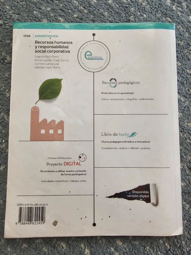 Libro recursos humanos Administración