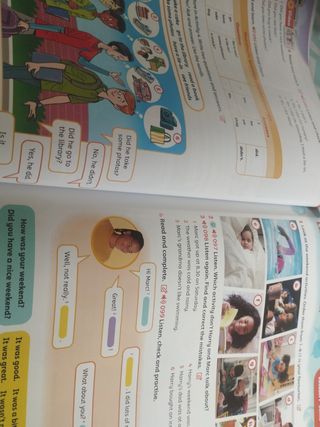 Libro ingles  OPEN US.Quinto primaria