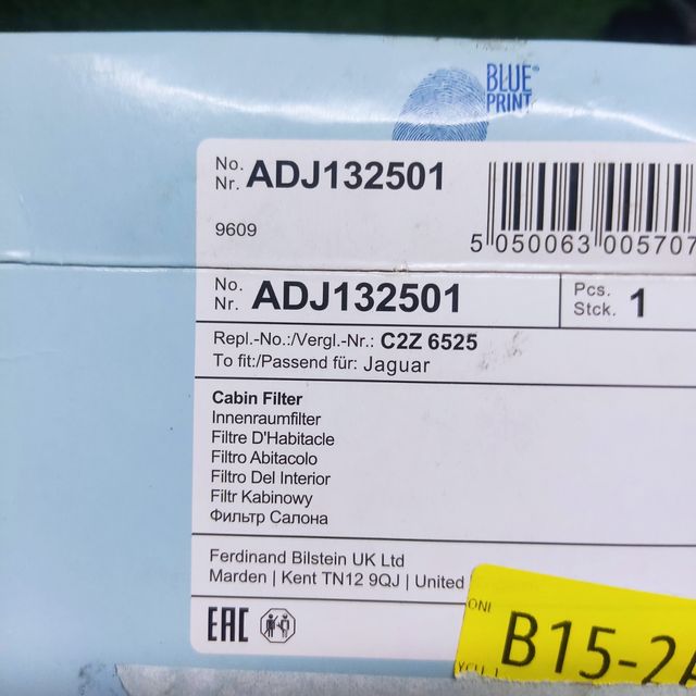 Filtro habitáculo Jaguar xf NUEVO