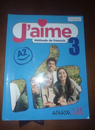 Libro de francés 3° ESO