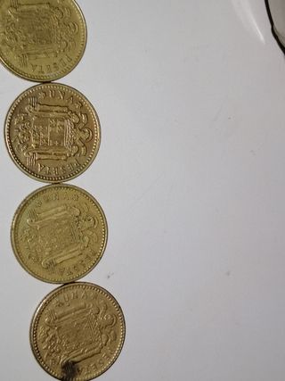 Lote pesetas franco 