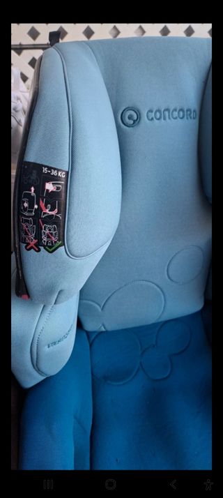 Silla auto Concord grupo 2-3 15 - 36 kg