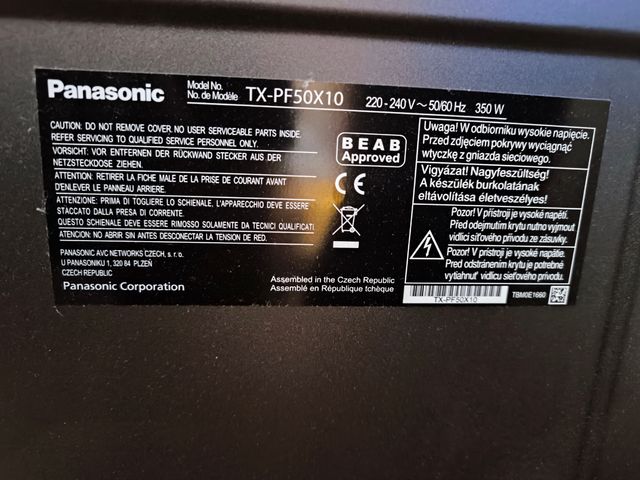 Tv Panasonic 50" con Smart TV Xiaomi