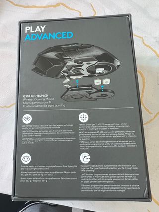 Logitech G502 LIGHTSPEED Ratón Gaming pc