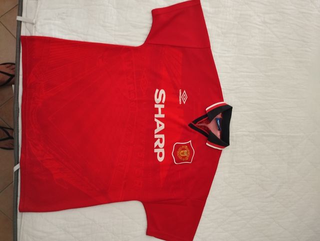 Camiseta futbol Manchester United vintage