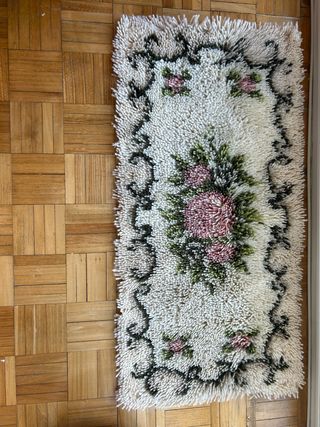 Alfombra de Lana Natural Artesanal