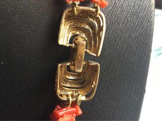 Precioso collar de coral