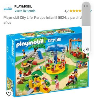 5024 Playmobil City Life Parque Infantil