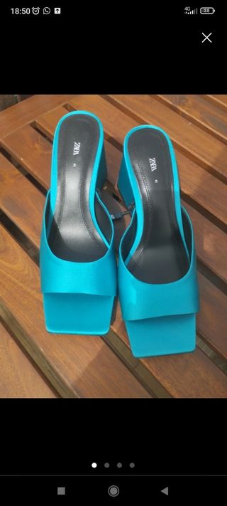 Sandalias mujer Zara número 41 nuevo a 