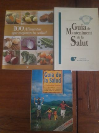 Lote Libros Alimentacion y Salud