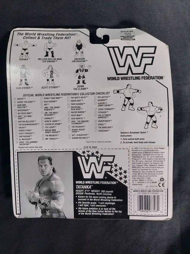 Ultimate Warrior - Hasbro MOC 