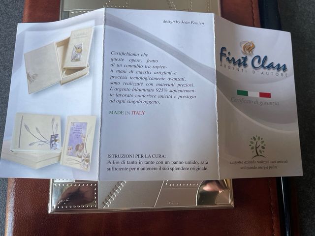 RUBRICA TELEFONICA  IN PELLE CON FREGIO ARGENTO