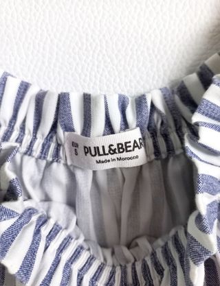 Top hombros descubiertos mujer Pull&Bear 