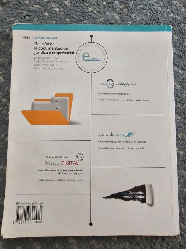 Libro Gestión de documentación jurídica