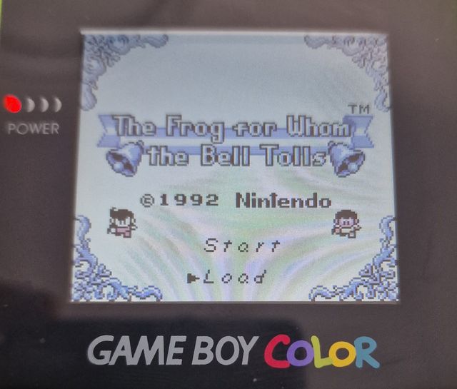 The Frog For Whom the Bell Tolls | Game Boy